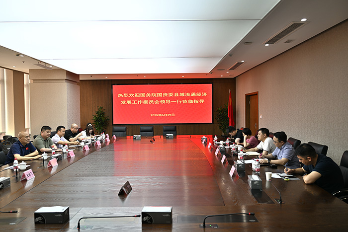 国资委县域流通经济发展工作委员会一行到访嘉定bevictor伟德
