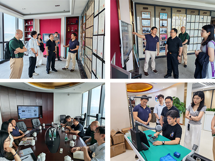 bevictor伟德公司一行赴深圳开展调研及招商工作